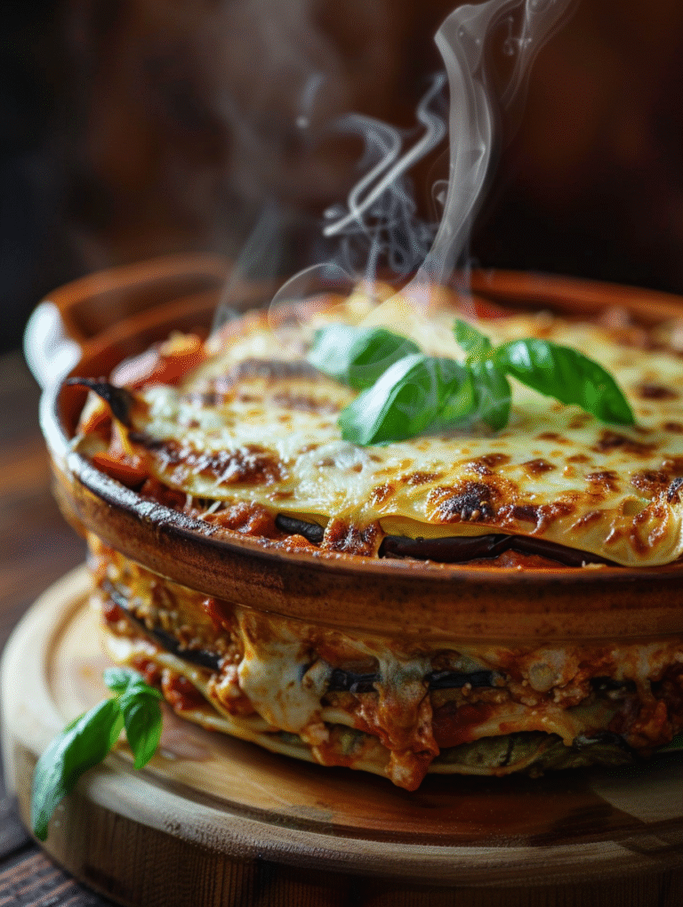 Delicious Eggplant Lasagna: A Cozy and Flavorful Twist on a Classic Dish