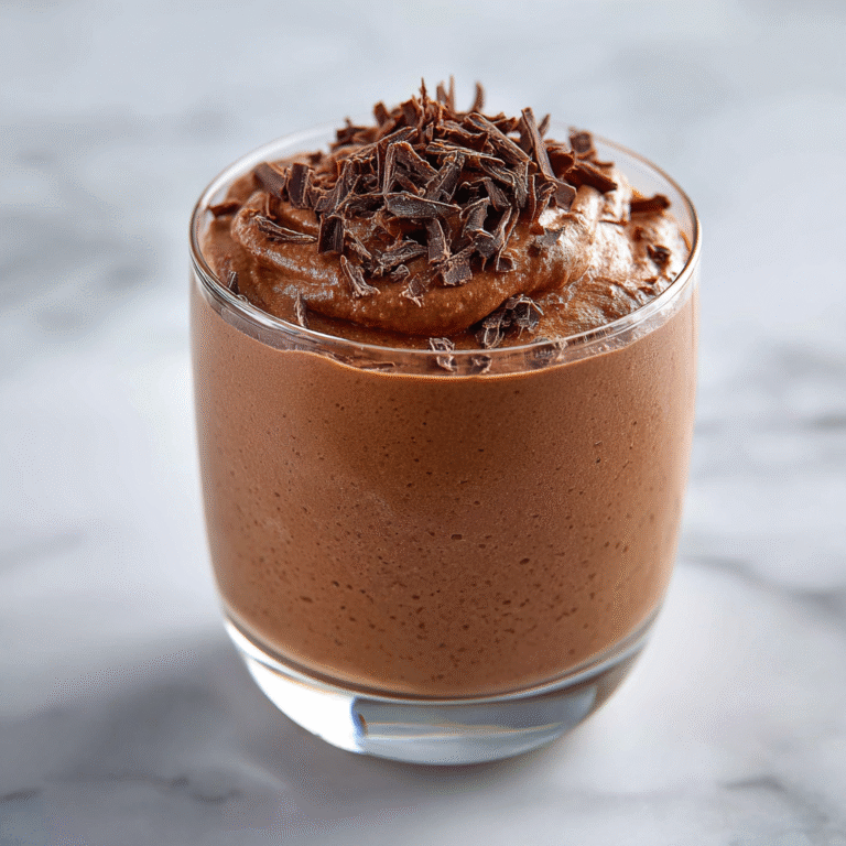 Viral Cottage Cheese Chocolate Mousse – Healthy Dessert Ready in 5 Minutes