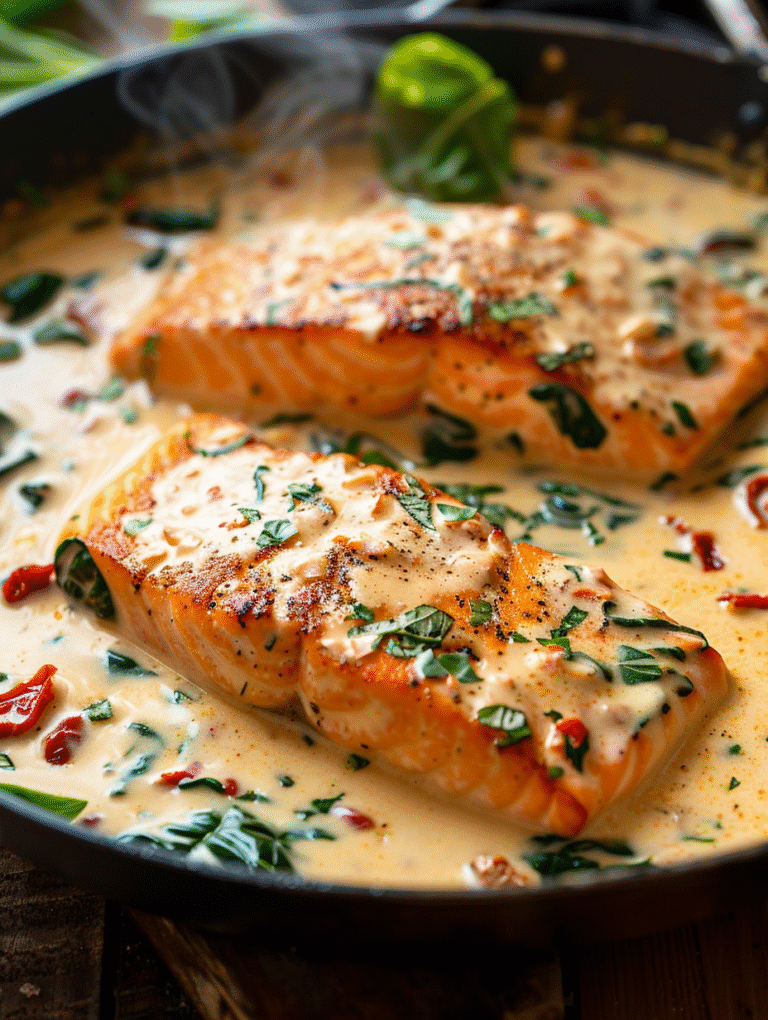 Cozy Up with This Creamy Tuscan Salmon Recipe for Valentine’s Day